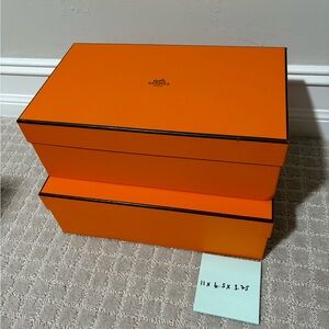 Hermès Orange Storage Boxes